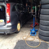 Photo taken at Poh Heng Battery &amp;amp; Tyres Co by mayang s. on 5/22/2012