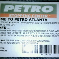 Photo taken at Petro Stopping Center by Clint . on 2/16/2012
