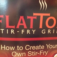 Photo taken at FlatTop Grill Peoria by Kristina on 8/4/2012
