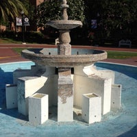 Photo taken at Westcott Fountain by Florida State University on 6/19/2012