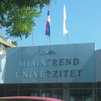 Photo taken at Megatrend Univerzitet by Unamaria P. on 9/3/2012