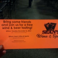 Photo taken at Sean&amp;#39;s Wine &amp;amp; Spirits by Vpwhitewaters on 12/5/2011