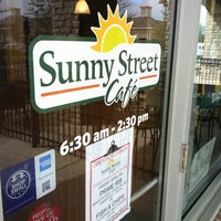 Photo taken at Sunny Street Cafe by Dan H. on 4/5/2012