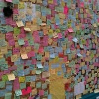 Photo taken at Peckham Peace Wall by Livvy A . on 8/14/2011