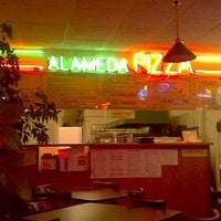 Photo taken at Alameda Pizza by kumi m. on 1/9/2012