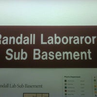 Photo taken at Randall Laboratory by Justin B. on 3/26/2011