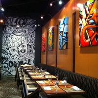 Photo taken at eighty3 food &amp;amp; drink by Zac W. on 12/4/2011