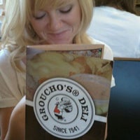Photo taken at Groucho&#39;s Deli of Clemson by Lawrence F. on 8/15/2011