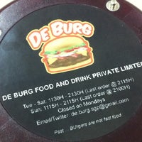 Photo taken at De Burg (home of the BURGASM experience!) by gerard t. on 1/7/2011
