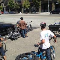 Photo taken at San Francisco Yellow Bike Project by eRik C. on 7/4/2012