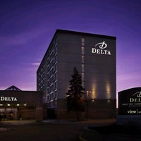 Photo taken at Delta Hotels by Marriott Sault Ste Marie Waterfront by Stephanie P. on 2/9/2012