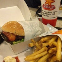 Photo taken at Carl&amp;#39;s Jr. by Dennis Roland J. on 8/10/2012