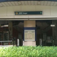 Photo taken at Segar LRT Station (BP11) by Shirley T. on 7/31/2011