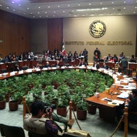 Photo taken at Instituto Federal Electoral by Jorge V U. on 2/29/2012