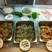 Photo taken at Mid-Peninsula Seafood Market &amp;amp; Restaurant by Erin P. on 1/26/2012