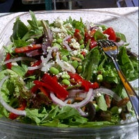 Photo taken at California Monster Salads by Raquel M. on 10/3/2011