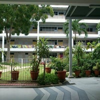 Photo taken at St Hilda&amp;#39;s Secondary School by Lulu T. on 3/23/2012