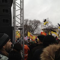 Photo taken at Митинг За Честные И Свободные Выборы by Roman R. on 12/18/2011