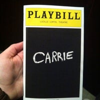 Photo taken at Carrie, The Musical by Scott M. on 2/26/2012