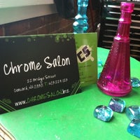Photo taken at Chrome Salon by Brittany S. on 3/1/2012