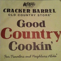 Photo taken at Cracker Barrel Old Country Store by Justin B. on 3/3/2012