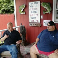 Photo taken at the bait barn by David M. on 5/8/2012