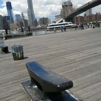 Photo taken at Fulton Ferry Landing by Traci on 6/6/2012