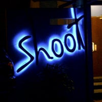 Photo taken at Shoot Pool Lounge &amp;amp; Sports Bar by andi b. on 5/26/2012