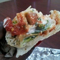 Photo taken at Qdoba Mexican Grill by A W. on 4/6/2012