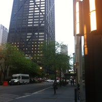Photo taken at Michigan &amp;amp; Chestnut by Leyla A. on 5/12/2012