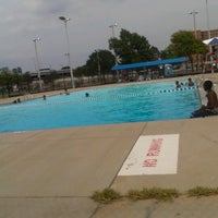 Photo taken at Randall Pool by KrystL B. on 8/8/2012