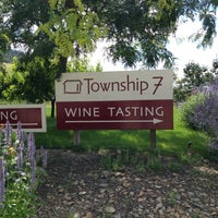 Photo taken at Township 7 Vineyards &amp;amp; Winery (Naramata/Penticton) by Dean G. on 8/2/2012