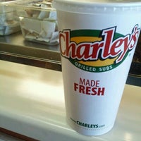Photo taken at Charleys Philly Steaks by Kylie A. on 3/7/2012