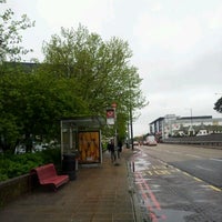 Photo taken at The Avenue (Bus Stop CS) by Kathy M. on 5/10/2012