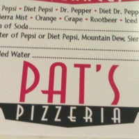 Photo taken at Pat&amp;#39;s Pizzeria by krystal m. on 2/6/2012