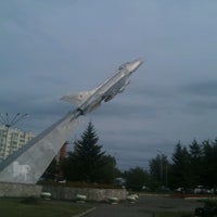 Photo taken at Памятник самолету МИГ-21Ф by Макс К. on 8/14/2012
