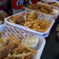 Photo taken at Raising Cane&amp;#39;s Chicken Fingers by Katy C. on 5/27/2012