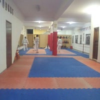 Photo taken at Lira Taekwondo Clube by Felipe C. on 6/20/2012