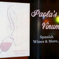 Photo taken at Paola&amp;#39;s Vinum by Rocio C. on 1/29/2012