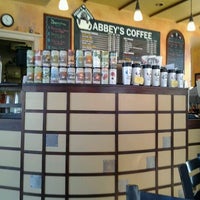 Photo taken at Abbey&amp;#39;s Coffee by Benicio on 11/28/2011