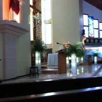 Photo taken at Gereja Kristus Salvator by Lo on 4/17/2011