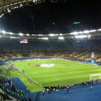 Photo taken at Euro 2012 Official Matchball by Dmitry Sobchuk on 7/1/2012