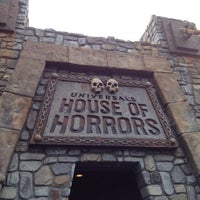 Photo taken at Universal&amp;#39;s House of Horrors by Pepot D. on 3/17/2012