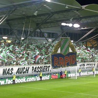 Photo taken at Gerhard Hanappi Stadium by M. P. W. on 8/30/2012