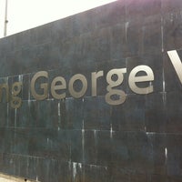 Photo taken at King George V DLR Station by Atiqah K. on 7/3/2012