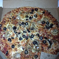 Photo taken at Domino&amp;#39;s Pizza by Brittany S. on 4/14/2012