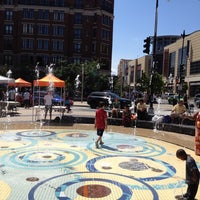 Photo taken at Columbia Heights Civic Plaza by Jim F. on 8/18/2012