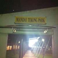 Photo taken at Mandai Tekong Park by Dazzling D. on 1/19/2011