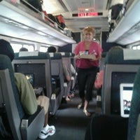 Photo taken at Amtrak Acela 2164 by Dorie H. on 8/19/2012