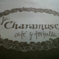 Photo taken at La Charamusca Café y Tertulia by Ycet M. on 5/7/2012
